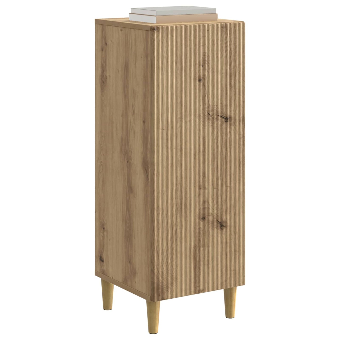 Sideboard Artisan-eg 33 x 34,5 x 90 cm Konstrueret træ