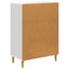 Sideboard Hvid 66 x 34,5 x 90 cm Konstrueret træ