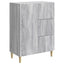 Sideboard Grå sonoma-eg 66 x 34,5 x 90 cm Konstrueret træ