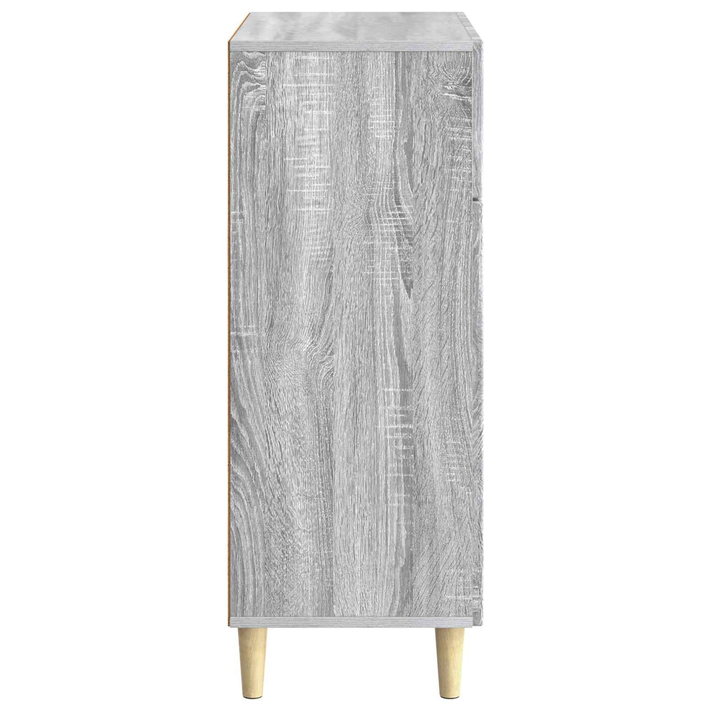 Sideboard Grå sonoma-eg 66 x 34,5 x 90 cm Konstrueret træ