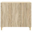 Sideboard Sonoma-eg 89 x 34,5 x 80 cm Konstrueret træ