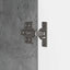 Sideboard Betongrå 89 x 34,5 x 80 cm Konstrueret træ