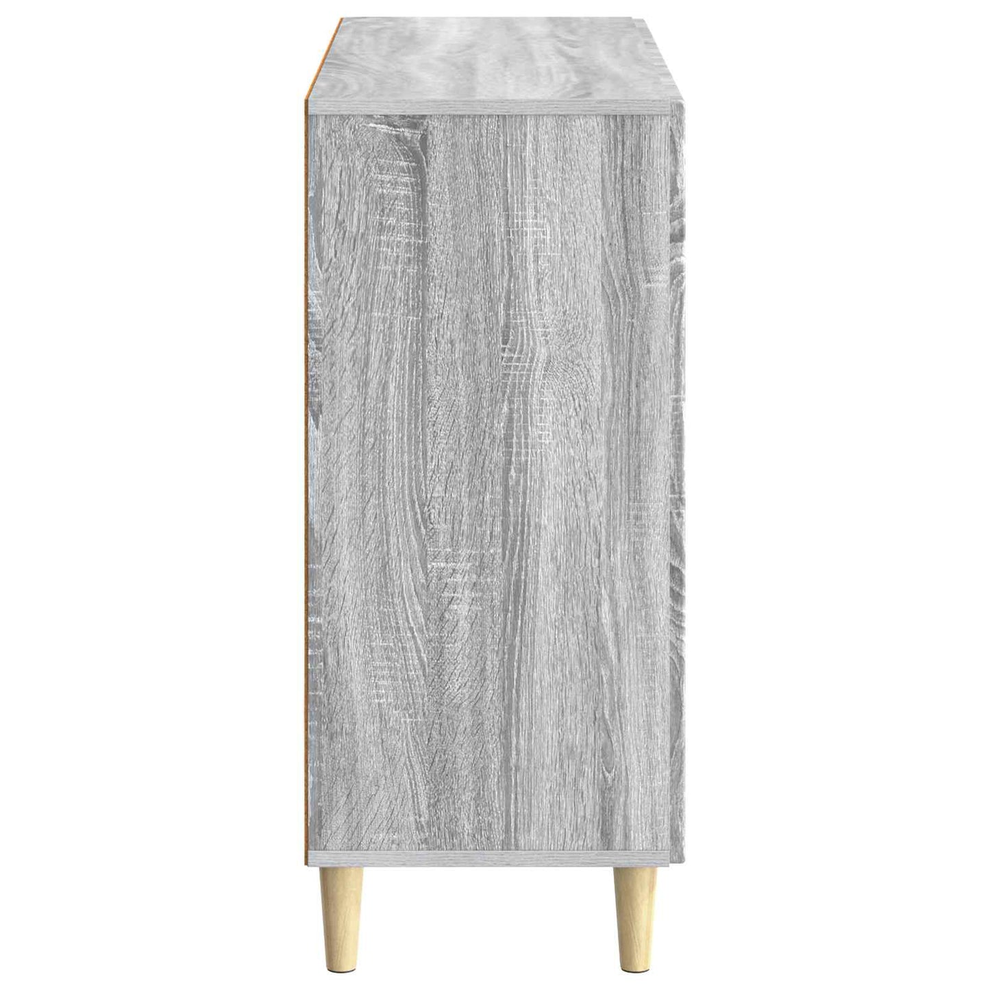 Sideboard Grå sonoma-eg 89 x 34,5 x 80 cm Konstrueret træ