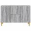 Sideboard Grå sonoma-eg 89 x 34,5 x 60 cm Konstrueret træ