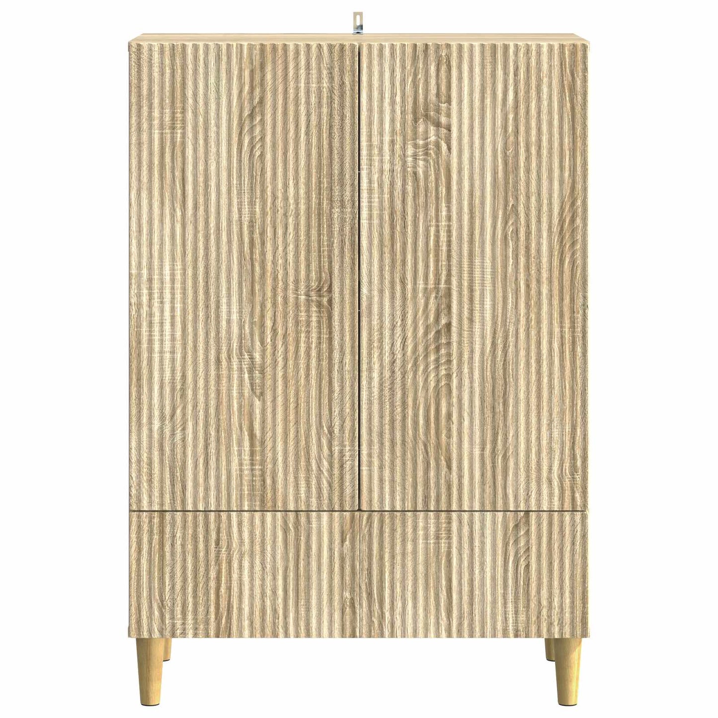 Sideboard Sonoma-eg 66 x 34,5 x 95 cm Konstrueret træ