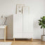 Sideboard Hvid højglans 66 x 34,5 x 95 cm Konstrueret træ