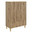 Sideboard Artisan-eg 66 x 34,5 x 95 cm Konstrueret træ