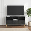 TV-skab med skuffe Sort 102 x 34,5 x 50 cm Konstrueret træ