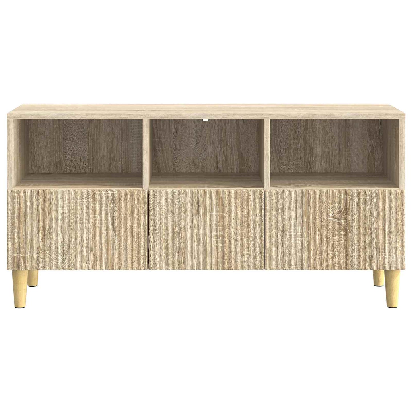 TV-skab med skuffe Sonoma-eg 102 x 34,5 x 50 cm Konstrueret træ