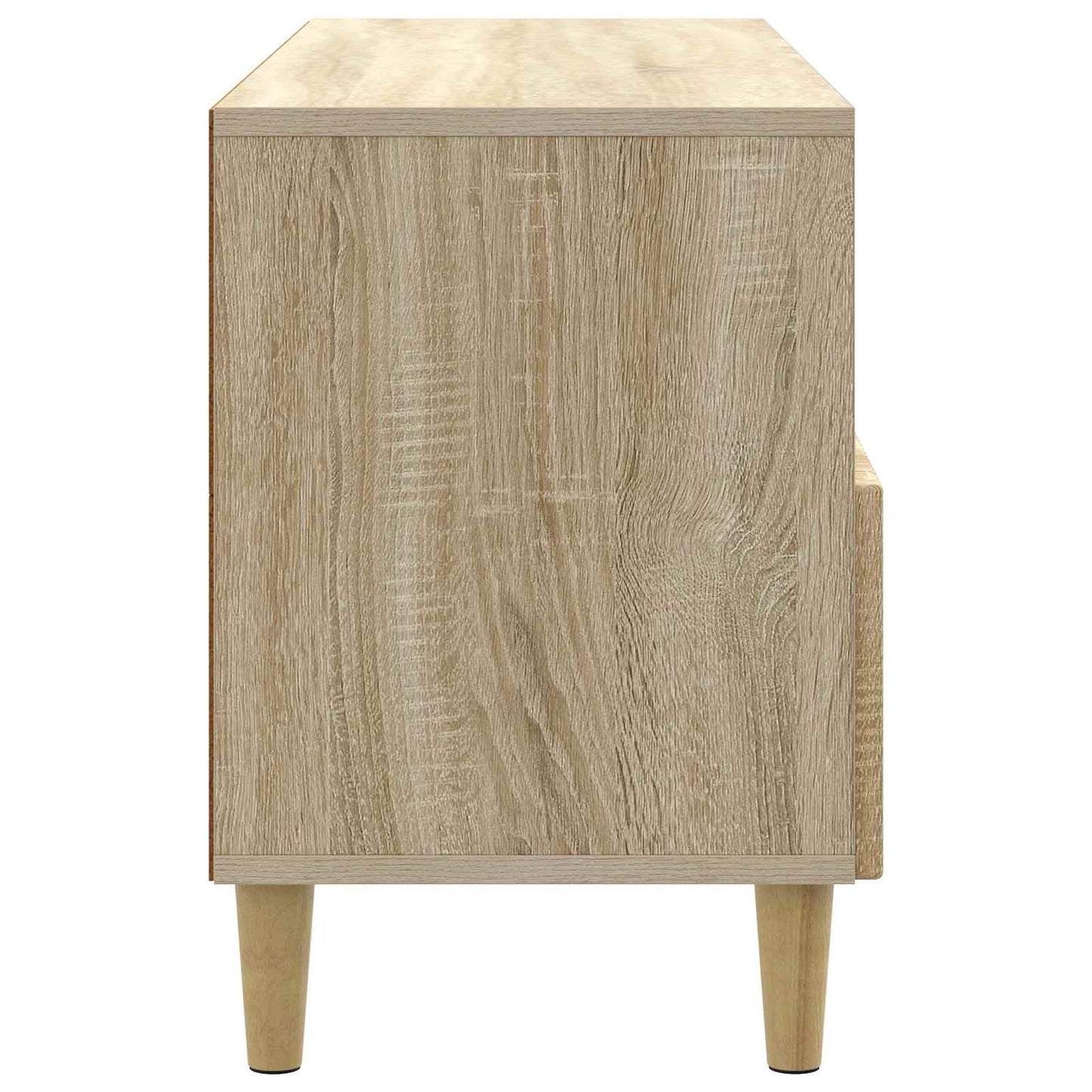 TV-skab med skuffe Sonoma-eg 102 x 34,5 x 50 cm Konstrueret træ