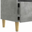 TV-skab med skuffe Betongrå 102 x 34,5 x 50 cm Konstrueret træ
