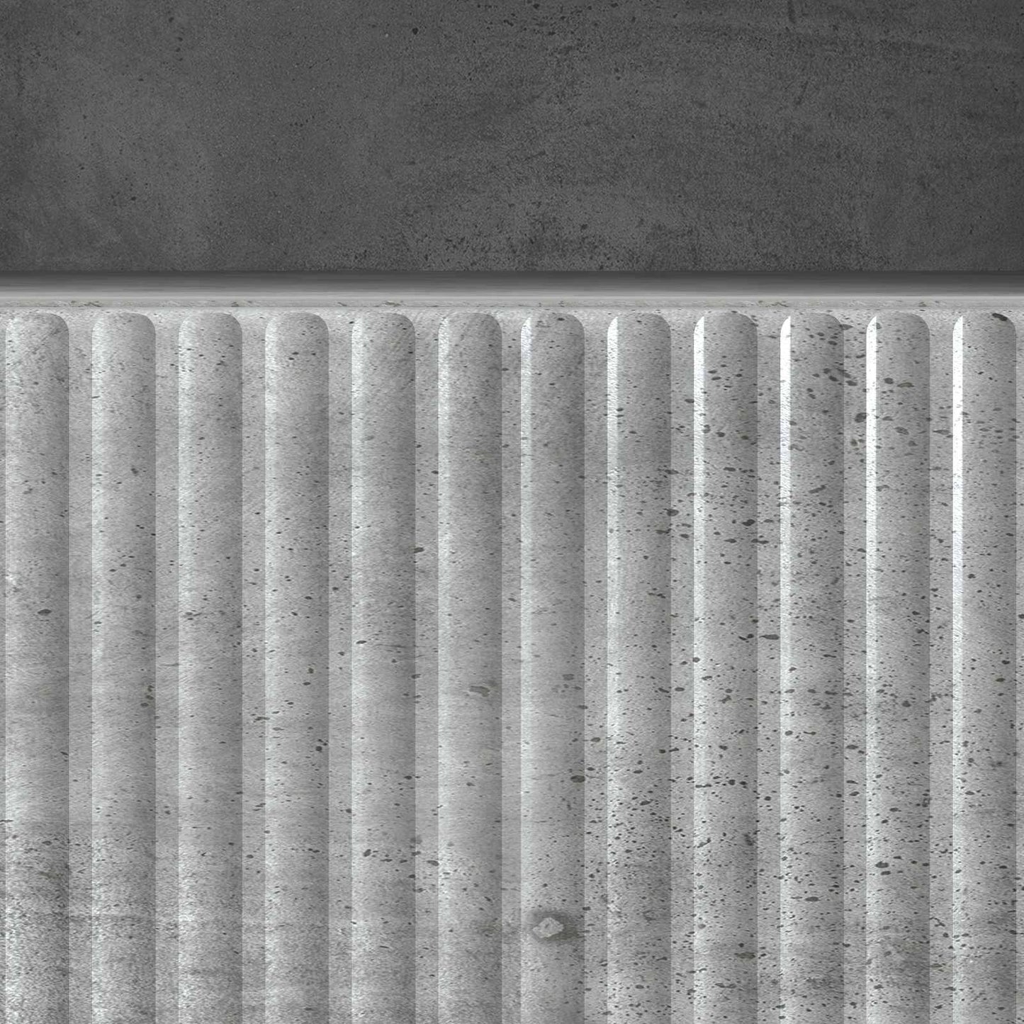 TV-skab med skuffe Betongrå 102 x 34,5 x 50 cm Konstrueret træ