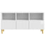 TV-skab Hvid højglans 102 x 34,5 x 50 cm Konstrueret træ