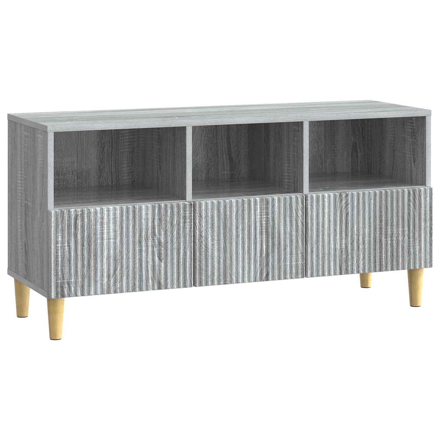 TV-skab Grå sonoma-eg 102 x 34,5 x 50 cm Konstrueret træ