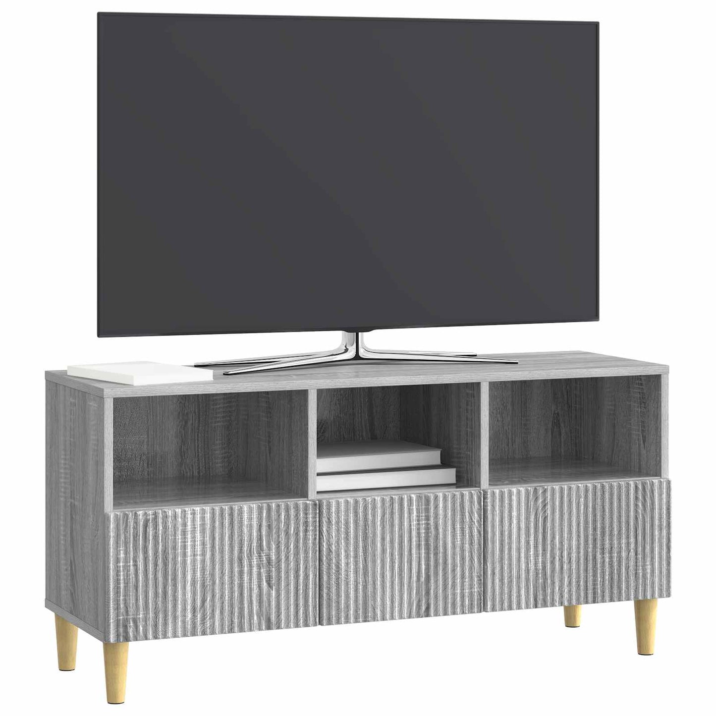 TV-skab Grå sonoma-eg 102 x 34,5 x 50 cm Konstrueret træ