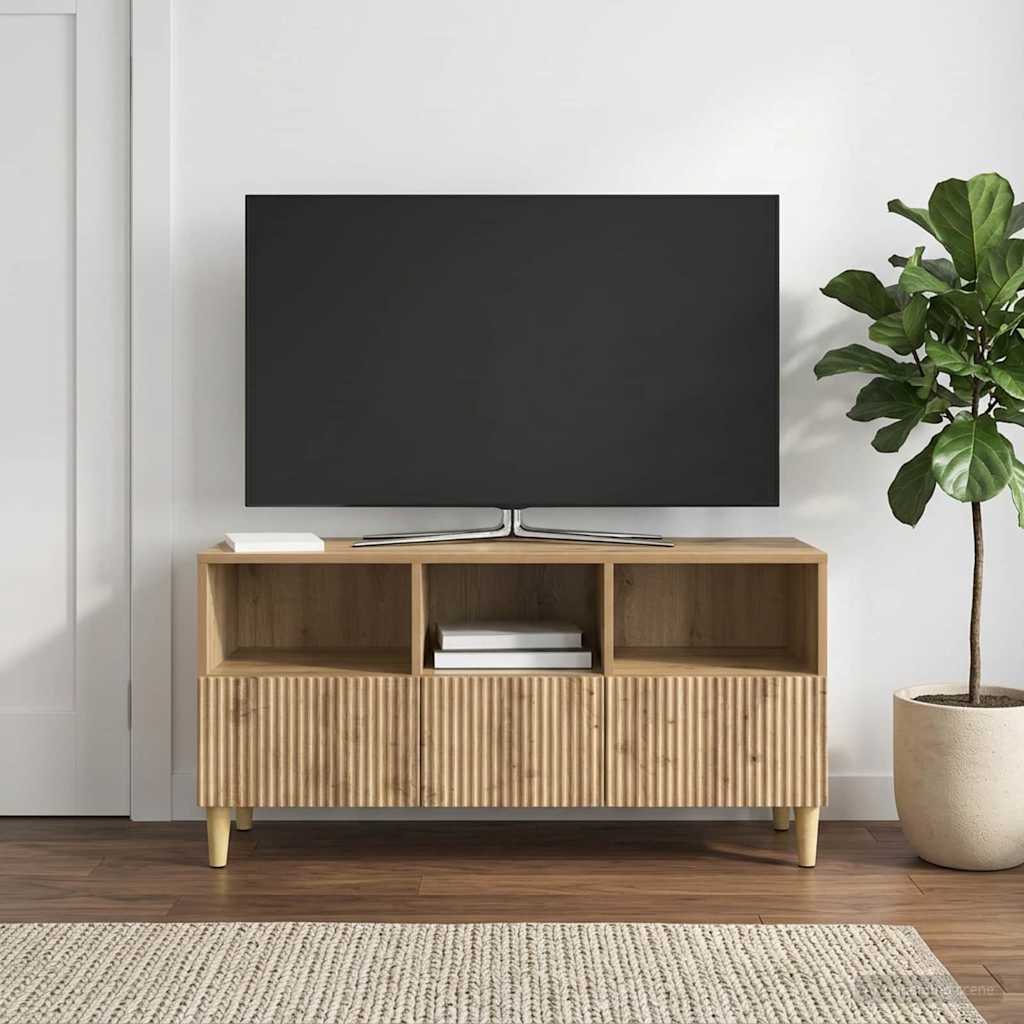 TV-skab Artisan-eg 102 x 34,5 x 50 cm Konstrueret træ