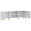 TV-skab Hvid 150 x 31 x 50 cm Konstrueret træ