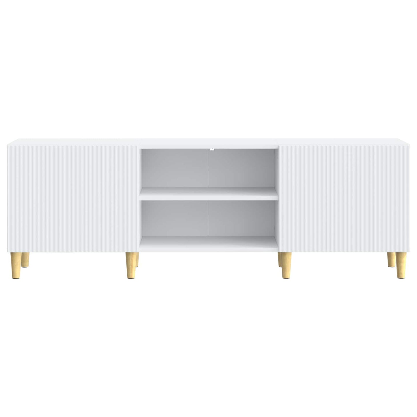 TV-skab Hvid 150 x 31 x 50 cm Konstrueret træ