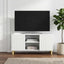TV-skab Hvid 102 x 34,5 x 50 cm Konstrueret træ