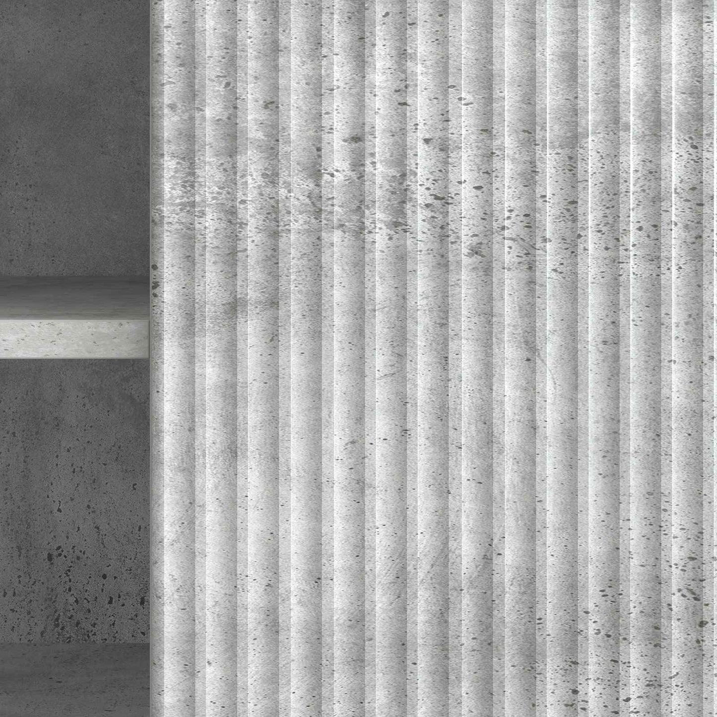 TV-skab Betongrå 102 x 34,5 x 50 cm Konstrueret træ