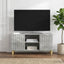 TV-skab Betongrå 102 x 34,5 x 50 cm Konstrueret træ