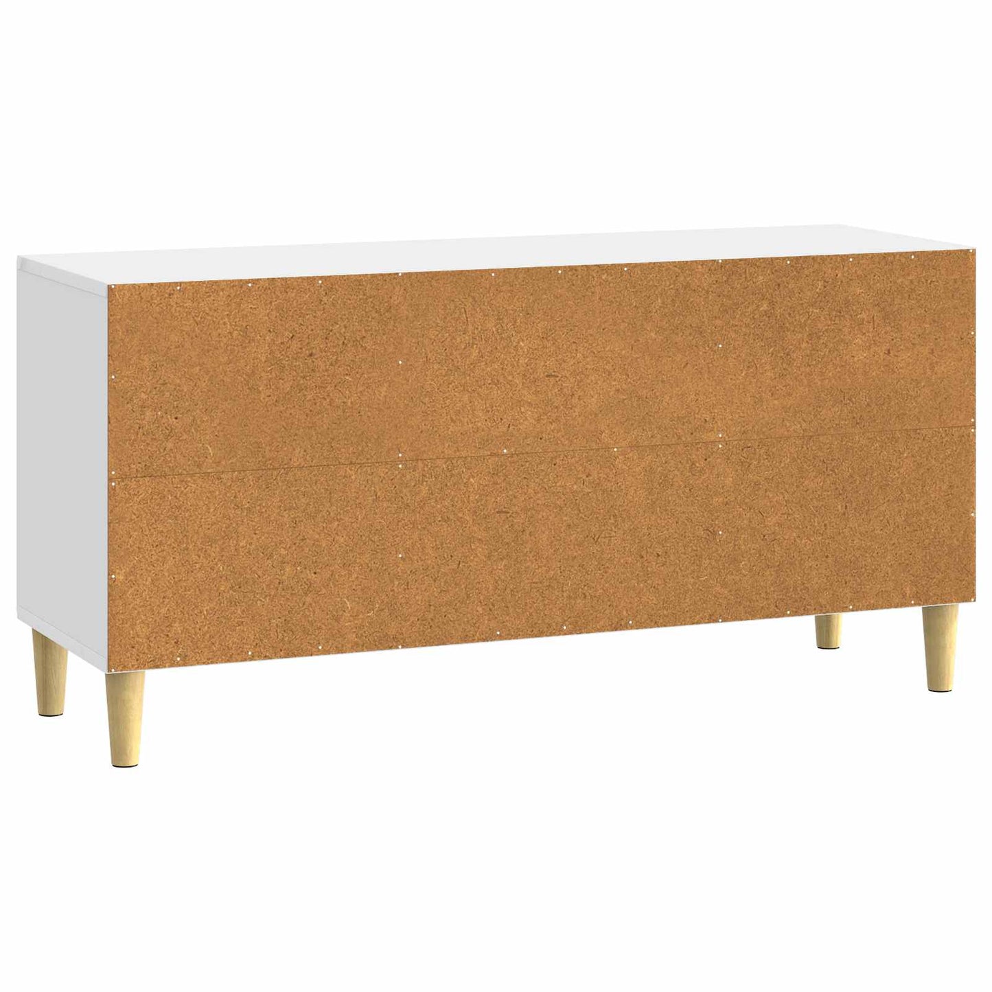 TV-skab Hvid højglans 102 x 34,5 x 50 cm Konstrueret træ