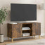 TV-skab Røget eg 102 x 34,5 x 50 cm Konstrueret træ