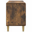 TV-skab Røget eg 102 x 34,5 x 50 cm Konstrueret træ