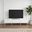 TV-skab Hvid højglans 147 x 34,5 x 30 cm Konstrueret træ