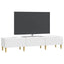 TV-skab Hvid højglans 147 x 34,5 x 30 cm Konstrueret træ