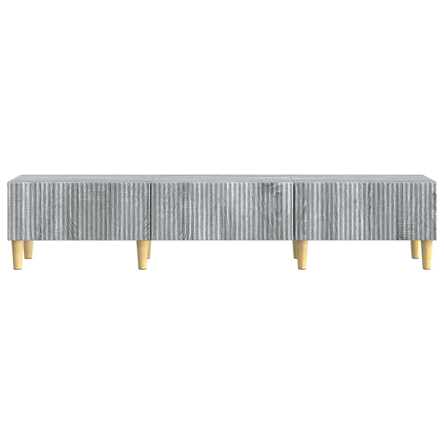 TV-skab Grå sonoma-eg 147 x 34,5 x 30 cm Konstrueret træ