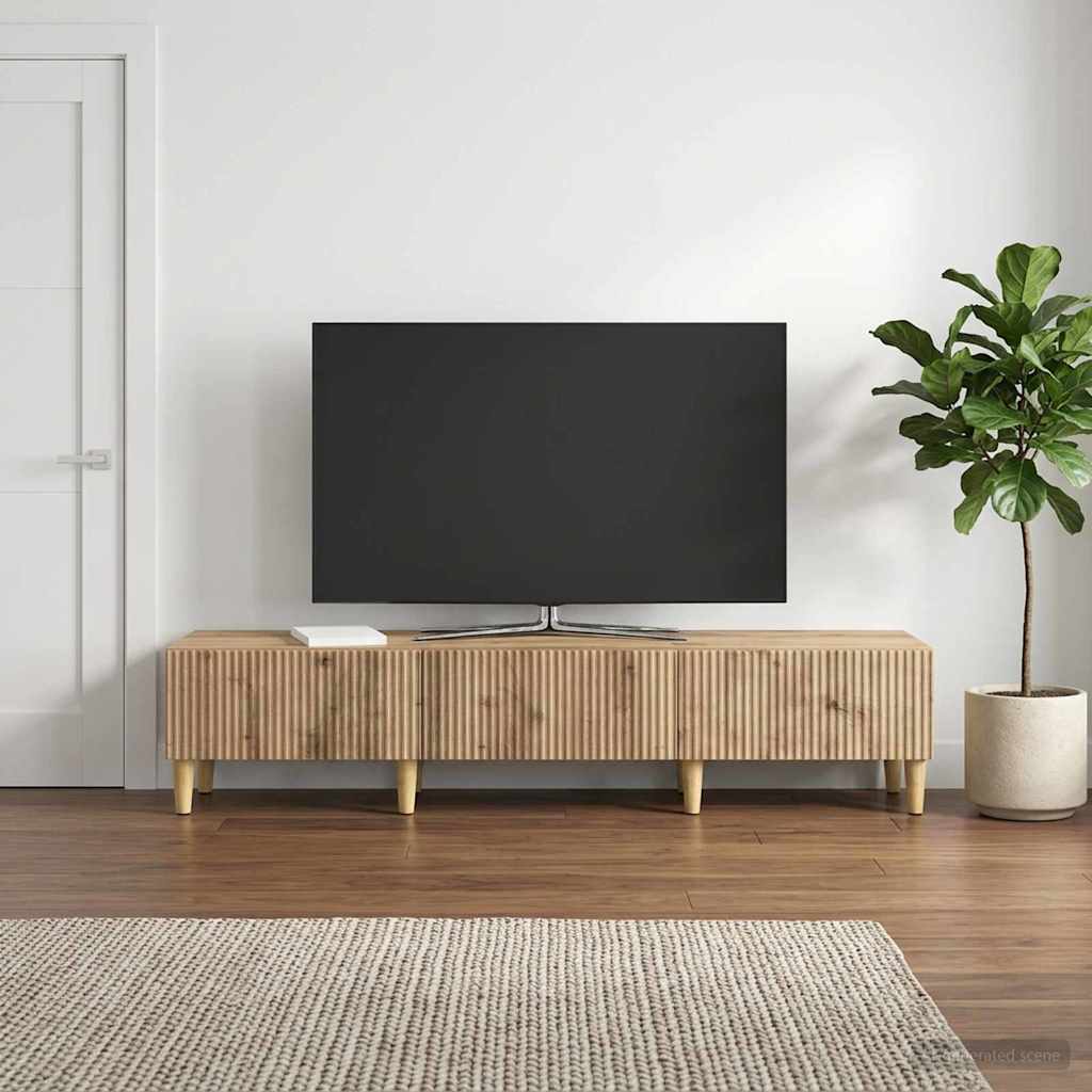 TV-skab Artisan-eg 147 x 34,5 x 30 cm Konstrueret træ