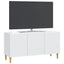 TV-skab Hvid 99 x 34,5 x 50 cm Konstrueret træ
