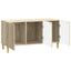 TV-skab Sonoma-eg 99 x 34,5 x 50 cm Konstrueret træ
