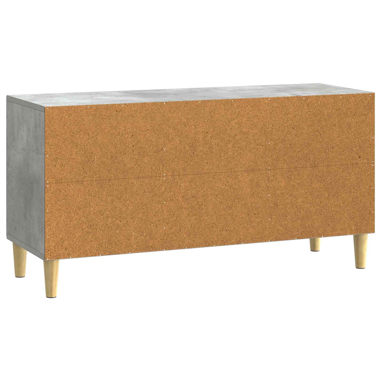 TV-skab Betongrå 99 x 34,5 x 50 cm Konstrueret træ