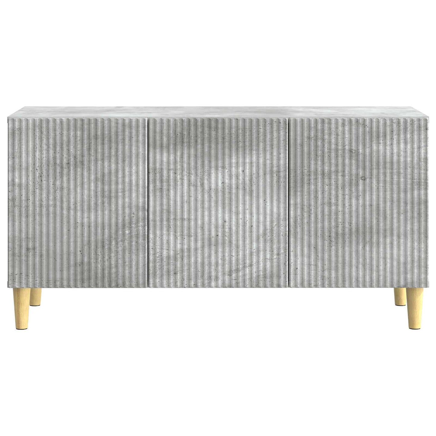 TV-skab Betongrå 99 x 34,5 x 50 cm Konstrueret træ
