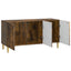 TV-skab Røget eg 99 x 34,5 x 50 cm Konstrueret træ