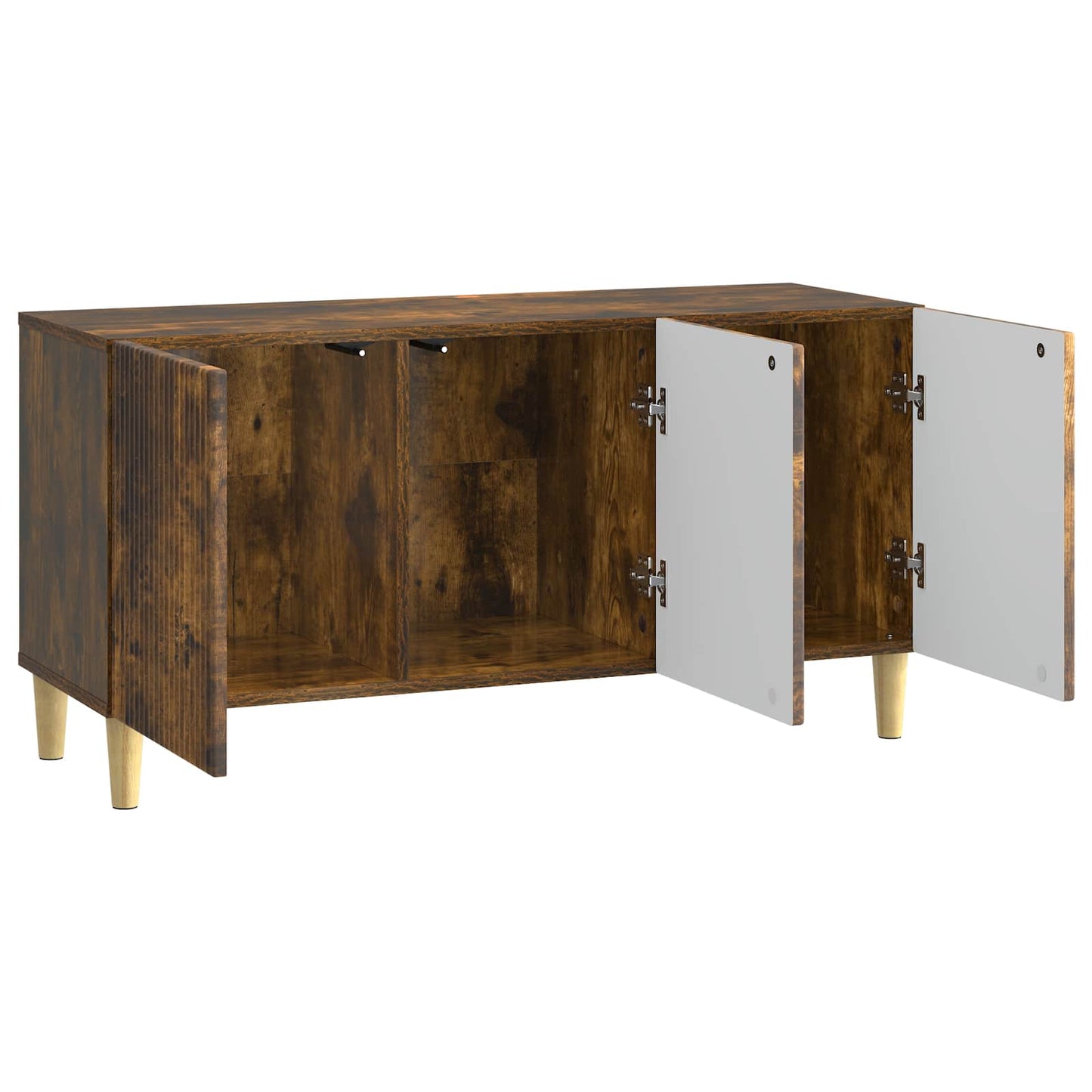 TV-skab Røget eg 99 x 34,5 x 50 cm Konstrueret træ
