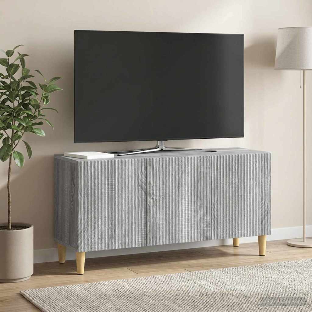 TV-skab Grå sonoma-eg 99 x 34,5 x 50 cm Konstrueret træ