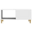 Sofabord Hvid 90 x 50 x 40 cm Konstrueret træ