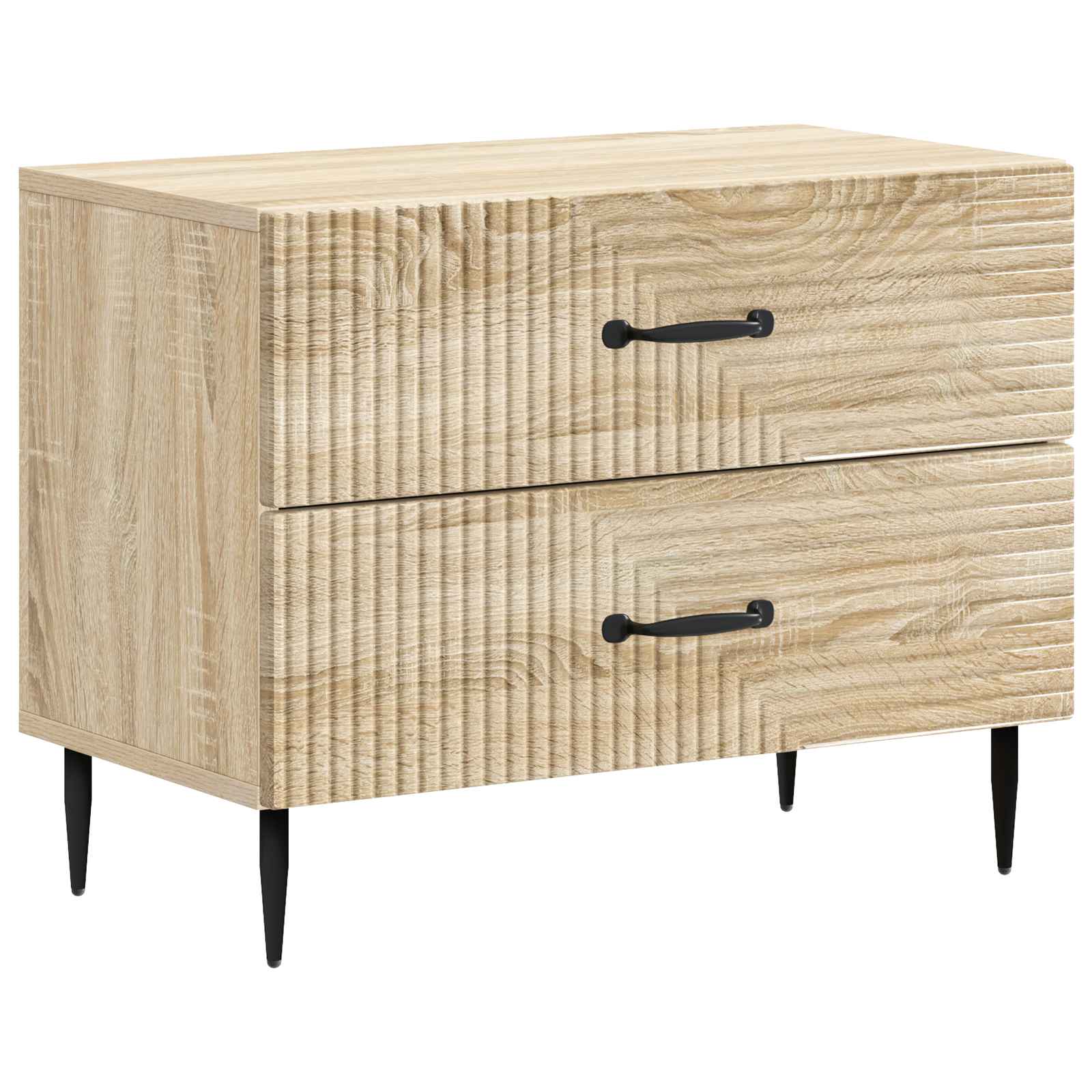 Natskab Sonoma-eg 62 x 34,5 x 47,5 cm Konstrueret træ billede