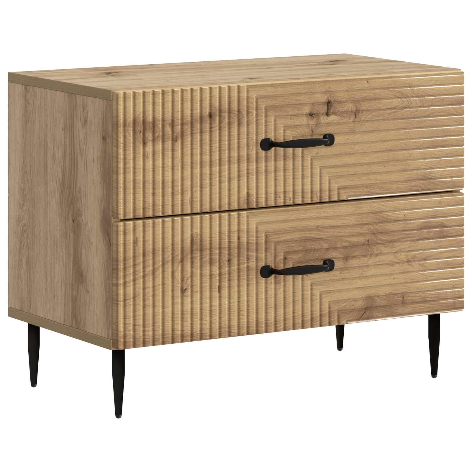 Natskab Artisan-eg 62 x 34,5 x 47,5 cm Konstrueret træ billede