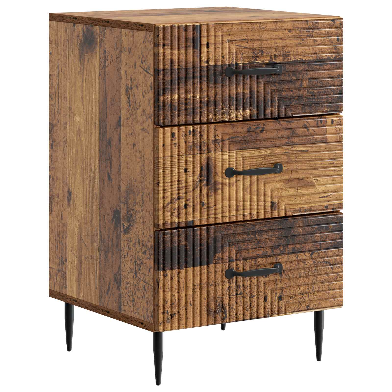 Natskab Gammelt træ 43 x 41 x 66,5 cm Konstrueret træ billede