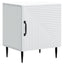 Natskab 2 pcs Hvid 43 x 34,5 x 50 cm Konstrueret træ