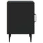 Natskab 2 pcs Sort 43 x 34,5 x 50 cm Konstrueret træ