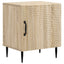 Natskab 2 pcs Sonoma-eg 43 x 34,5 x 50 cm Konstrueret træ