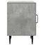 Natskab 2 pcs Betongrå 43 x 34,5 x 50 cm Konstrueret træ