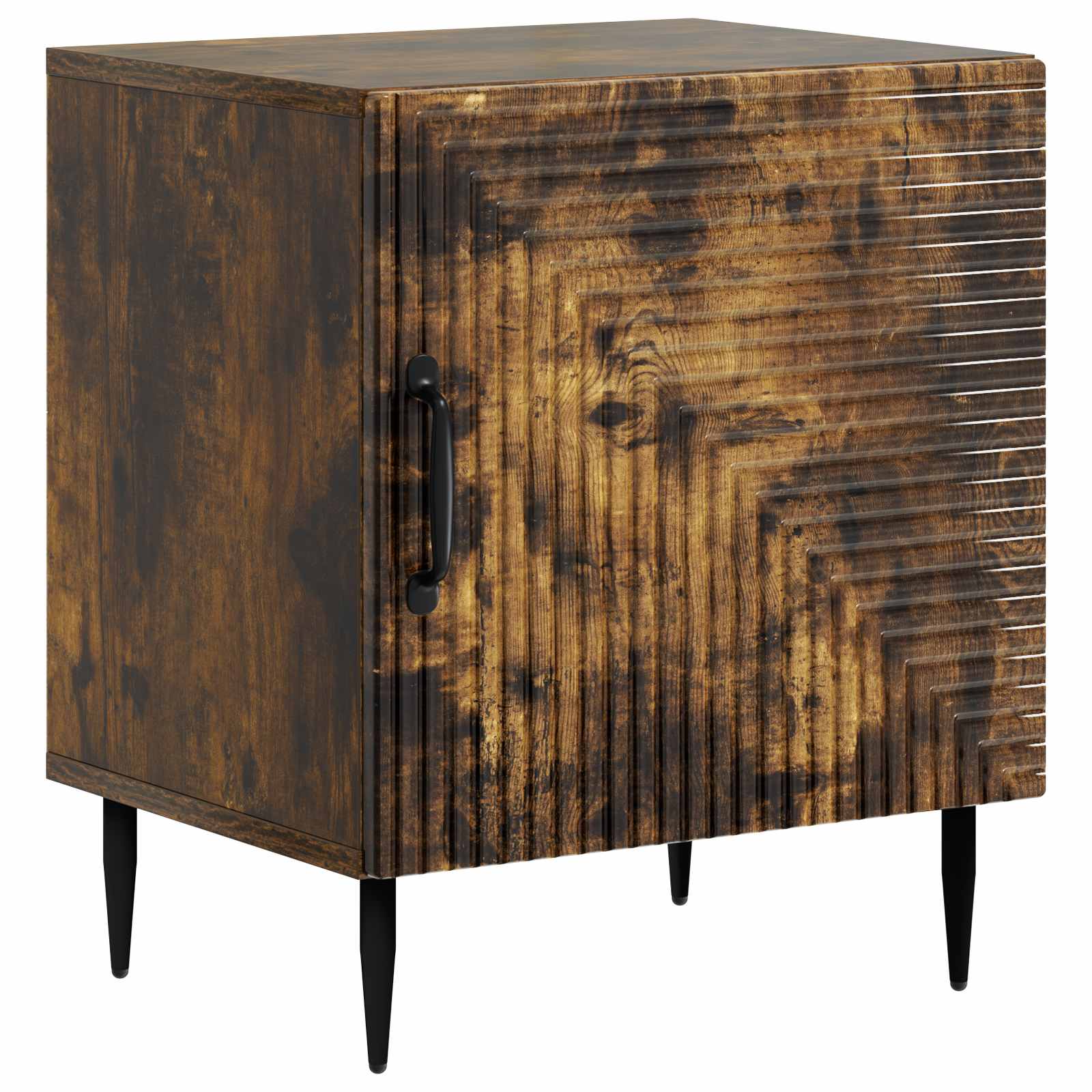 Natskab Røget eg 43 x 34,5 x 50 cm Konstrueret træ billede