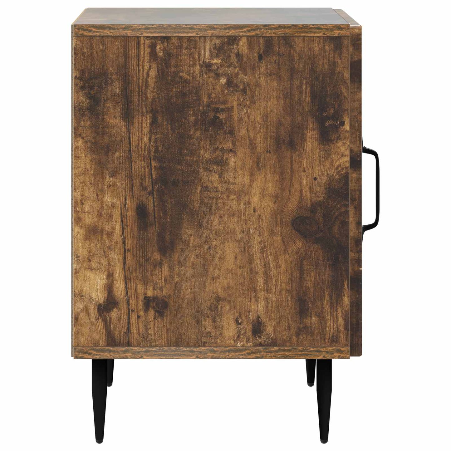 Natskab 2 pcs Røget eg 43 x 34,5 x 50 cm Konstrueret træ