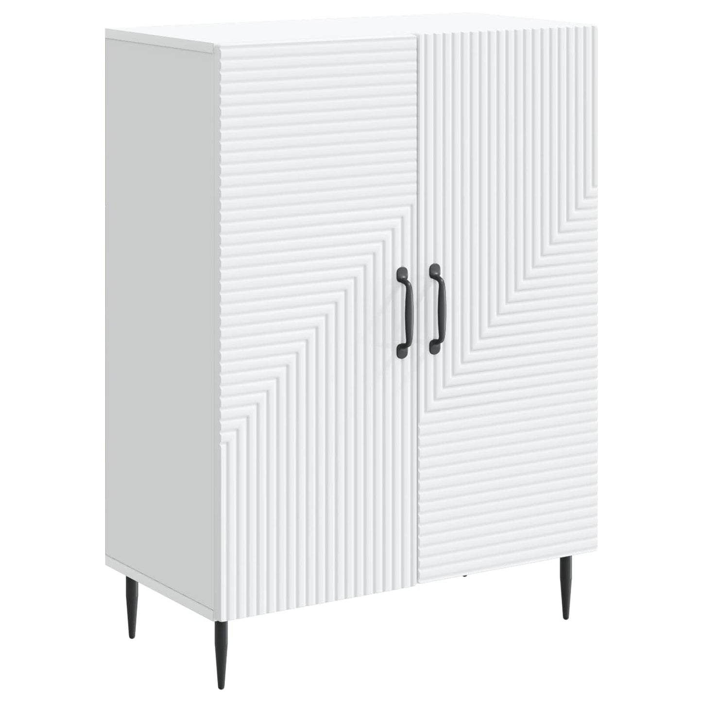 Sideboard Hvid 66 x 34,5 x 89,5 cm Konstrueret træ